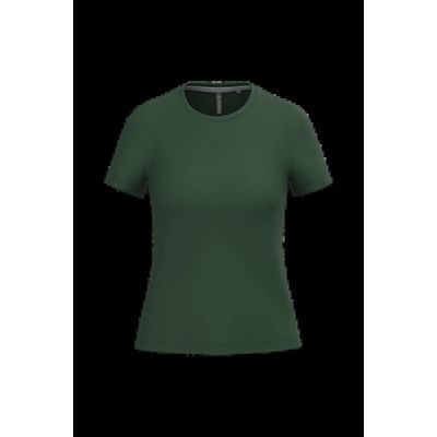 Camiseta manga corta mujer algodón Forest Green Xxl