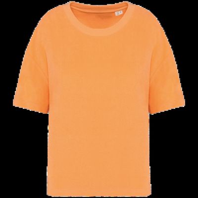 Camiseta de rizo para mujer corte oversize Apricot M