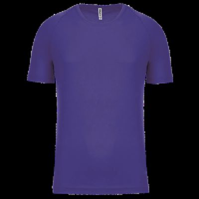 Camiseta de deporte hombre poliéster Violet M