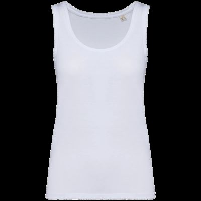 Camiseta de tirantes eco mujer White L