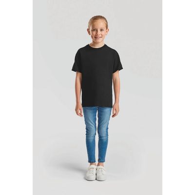 Camiseta niños algodón cuello redondo