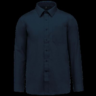 Camisa de polialgodón hombre Navy 4Xl