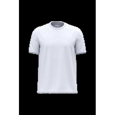Camiseta unisex hombros caídos White S