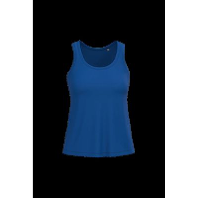 Camiseta 100% algodón de tirantes mujer Royal Blue S