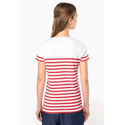 Camiseta marinera Corte recto