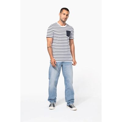 Camiseta marinero con bolsillo