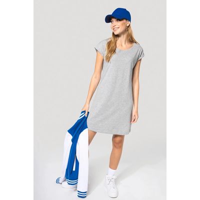 Camiseta vestido mujer algodón