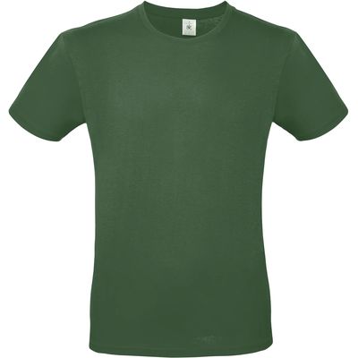 Camiseta hombre 100% algodón preencogido Bottle Green Xs