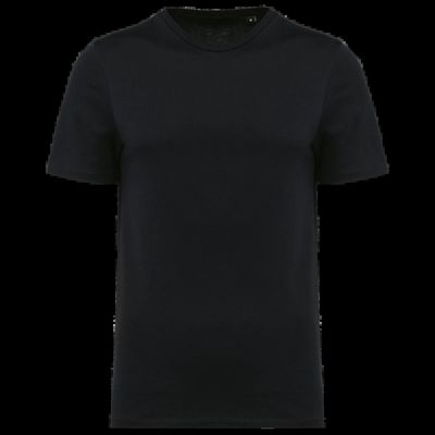 Camiseta algodón cuello redondo hombre Black M