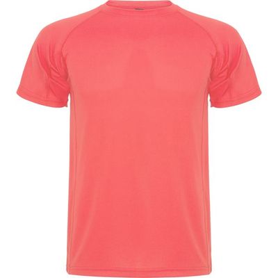 Camiseta Técnica de Colores Coral Fluor M
