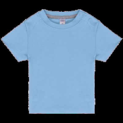 Camiseta bebé 100% algodón Sky Blue 36M