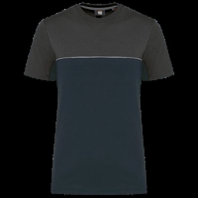 Camiseta bicolor eco Navy / Dark Grey M