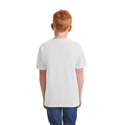 Camiseta infantil algodón corte básico