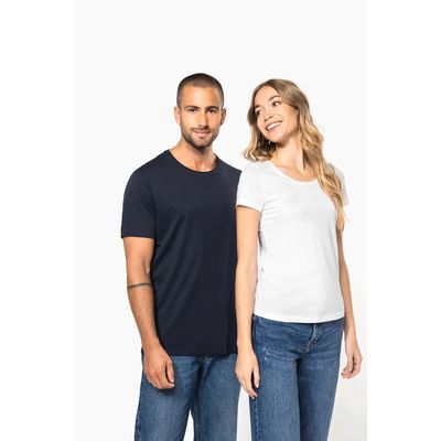 Camiseta orgánica cuello sin costuras