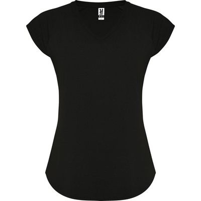Camiseta Técnica Mujer Entallada Negro 2Xl