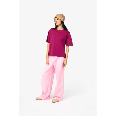 Camiseta algodón orgánico oversize mujer