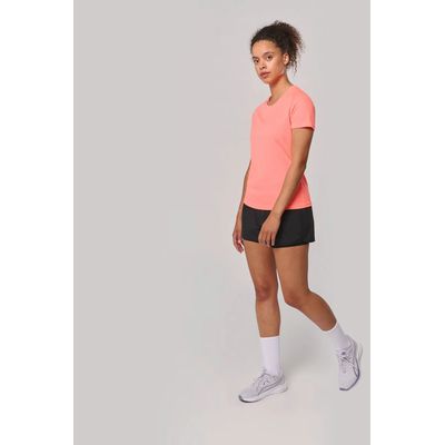 Camiseta de deporte mujer poliéster