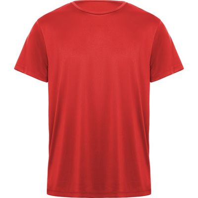 Camiseta Transpirable Manga Corta Rojo 4