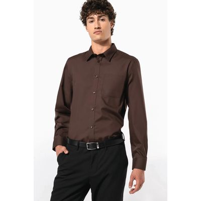 Camisa de polialgodón hombre