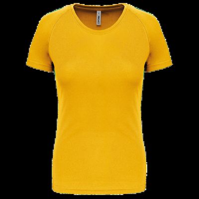 Camiseta de deporte mujer poliéster True Yellow Xl
