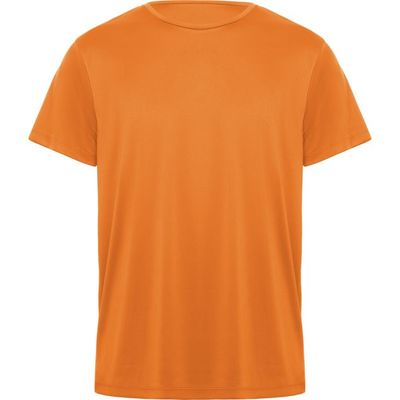 Camiseta Transpirable Manga Corta Naranja 8