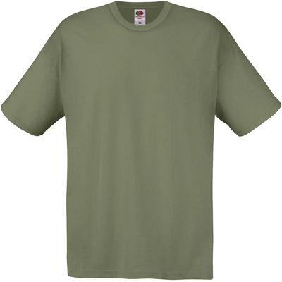 Camiseta algodón cuello redondo Classic Olive Xxl