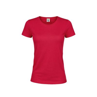 Camiseta Mujer Algodón 180g/m2 Roj S