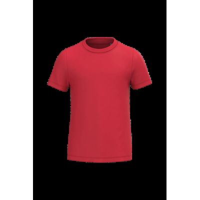 Camiseta Colores lisos 100% algodón Red 4/6 Ans