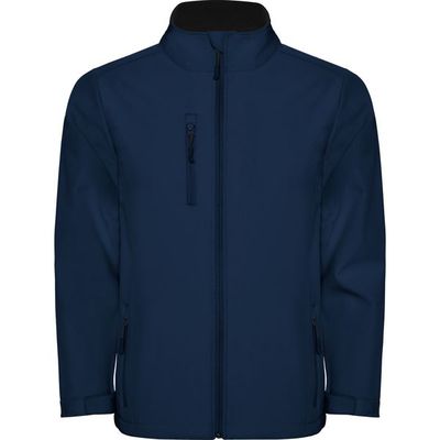 Cazadora Softshell con cremallera invertida Marino 16
