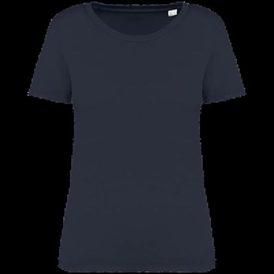 Camiseta ajustada algodón orgánico mujer Washed Coal Grey Xs