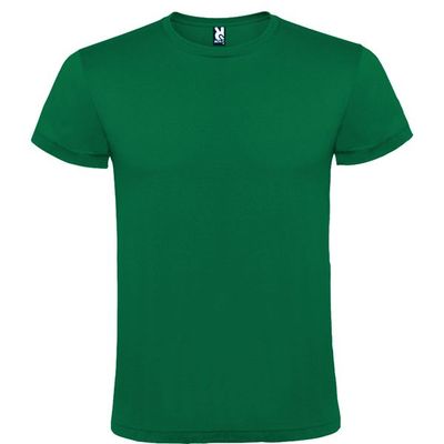 Camiseta Manga Corta Tubular Verde Kelly Xl