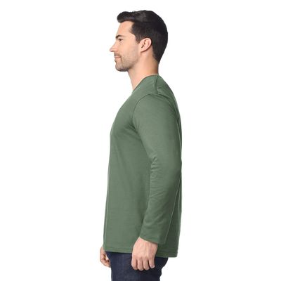 Camiseta manga larga algodón de chico
