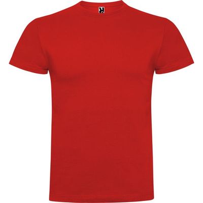 Camiseta manga corta cuello redondo Rojo L