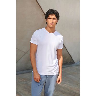 Camiseta cuello redondo hombre