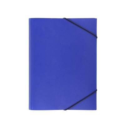 Carpeta en resistente PVC con gomas elásticas