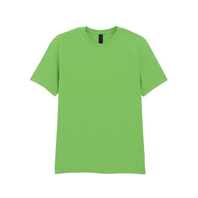 Camiseta hombre algodón preencogido Lime L