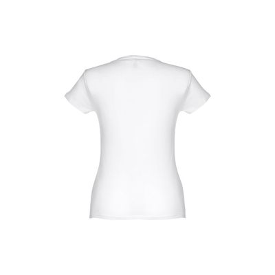 Camiseta Algodón Entallada de Mujer