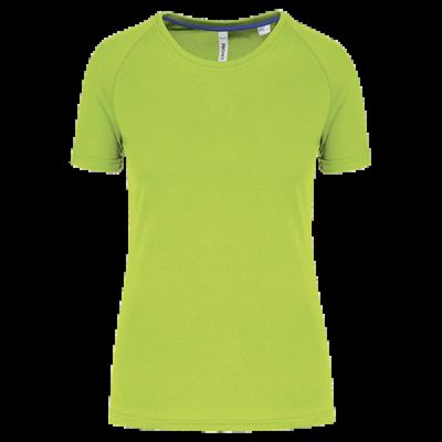 Camiseta deporte corte recto Lime Xs