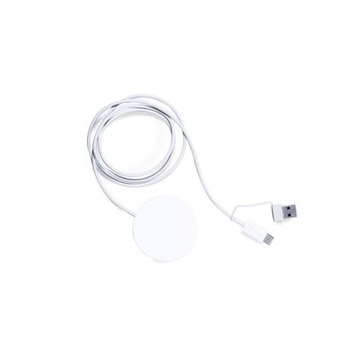 Cargador Transparente 15W Qi Magsafe