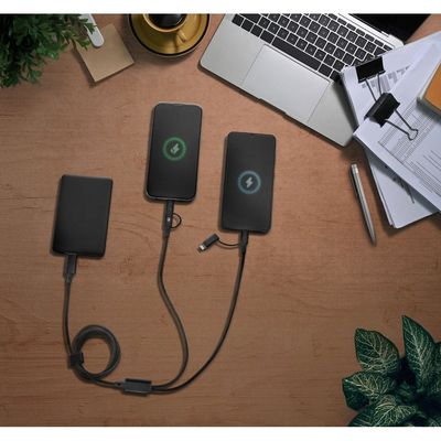 Cable USB 6 en 1 carga ultrarrápida