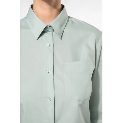 Camisa popelina polialgodón mujer