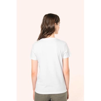 Camiseta de algodón de calidad para mujer