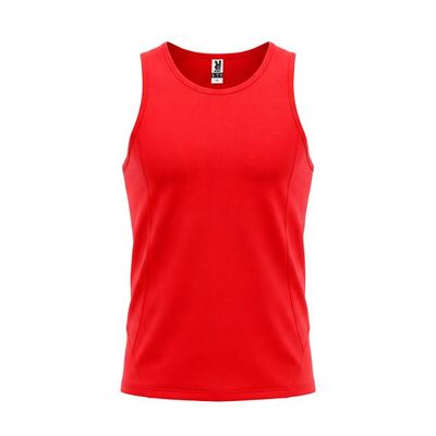Camiseta Técnica sin Mangas Adulto/Niños Rojo 2Xl