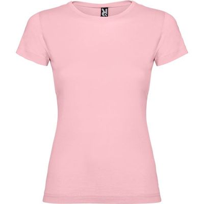 Camiseta de manga corta entallada Rosa Claro 9/10