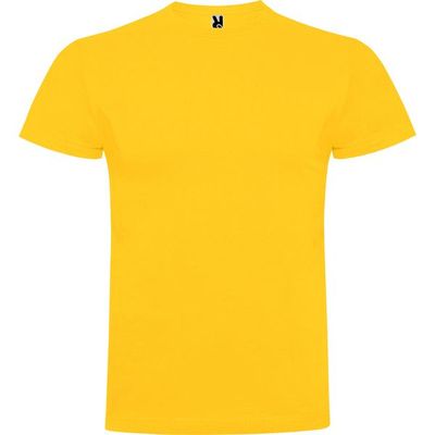 Camiseta manga corta cuello redondo Amarillo Golden L