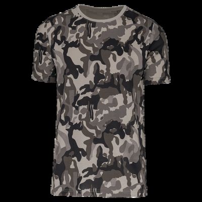 Camiseta camuflaje algodón Grey Camouflage 3Xl