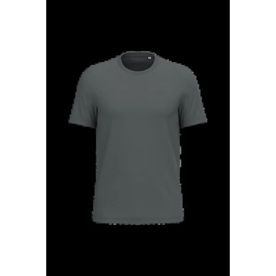 Camiseta algodón orgánico ajustado Iron Grey Xs