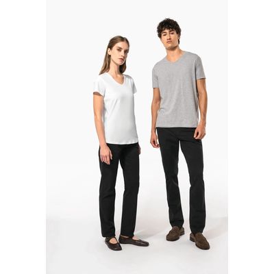 Camiseta cuello de pico mujer