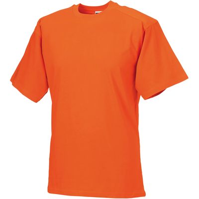Camiseta laboral 100% algodón Orange M