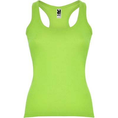 Camiseta entallada estilo nadadora Verde Mantis S